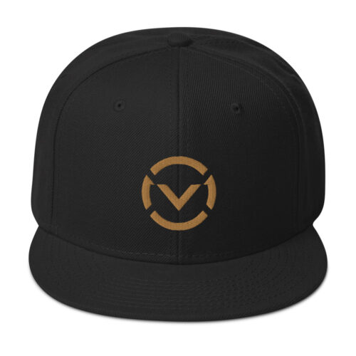 1V1 Gold Snapback Hat